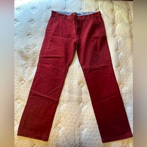 Tommy Hilfiger garnet chinos. Like new
